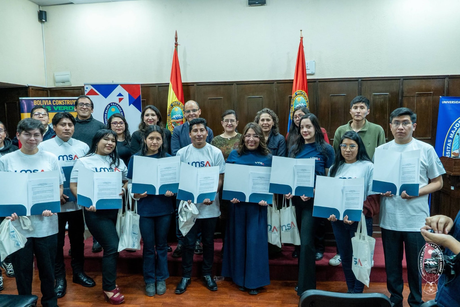 Del reciclaje a la IA, nueve proyectos de la UMSA reciben impulso para transformar la construcción
